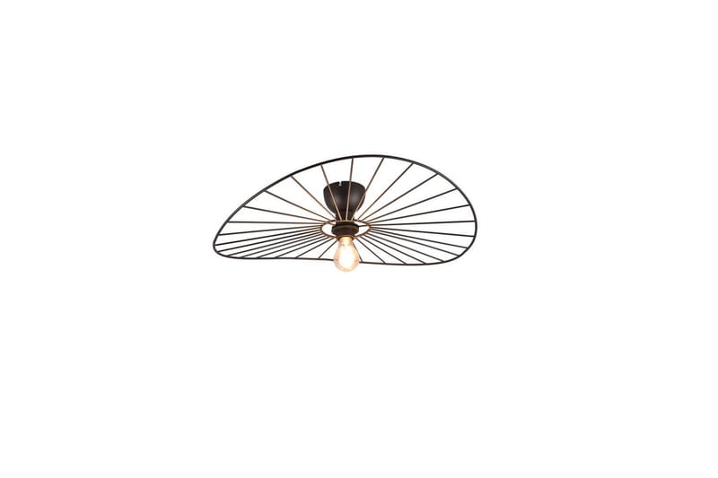 Loftlampe TRIO Chapeau Matsort - Matsort - Belysning - Lamper & indendørsbelysning - Soveværelse lampe - Taklampa sovrum