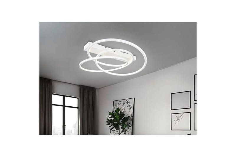 Loftlampe TRIO Darvin Mat hvid - Mat hvid - Belysning - Lamper & indendørsbelysning - Soveværelse lampe - Taklampa sovrum