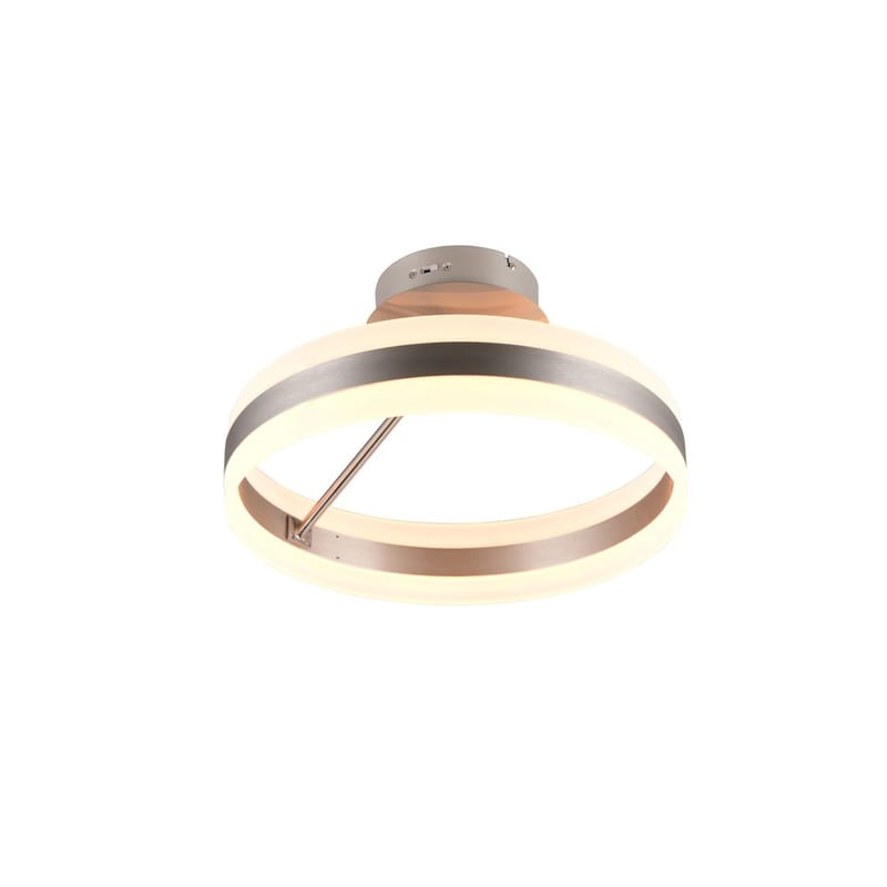 Loftlampe TRIO Dios, Børstet Stål