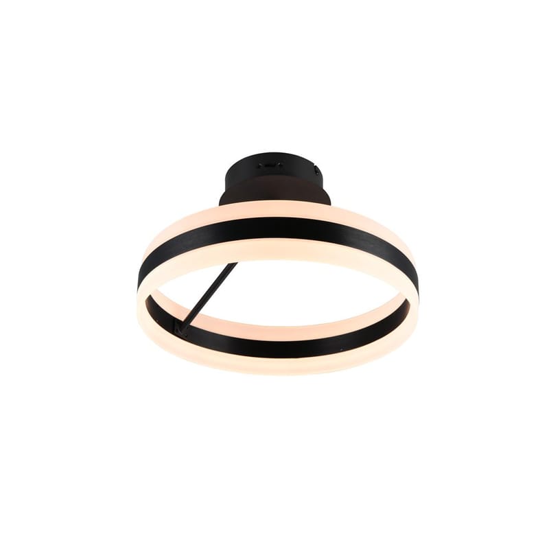 Loftlampe TRIO Dios, Mat sort