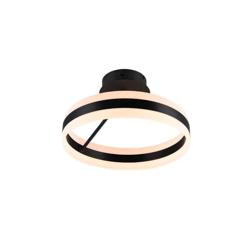 Loftlampe TRIO Dios, Mat sort