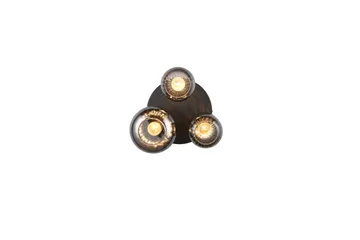 Loftlampe TRIO Diva Mat sort/krom - Mat sort/krom - Belysning - Lamper & indendørsbelysning - Soveværelse lampe - Taklampa sovrum