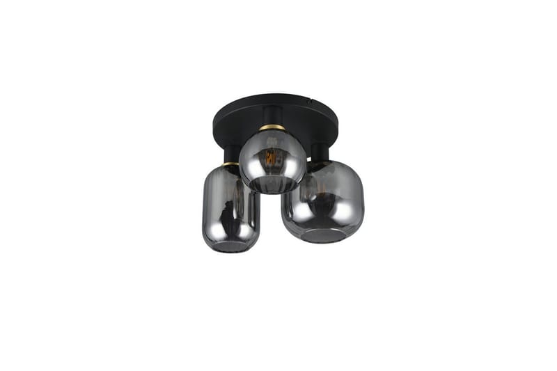 Loftlampe TRIO Diva Mat sort/krom - Mat sort/krom - Belysning - Lamper & indendørsbelysning - Soveværelse lampe - Taklampa sovrum