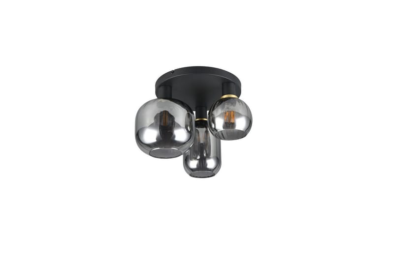 Loftlampe TRIO Diva Mat sort/krom - Mat sort/krom - Belysning - Lamper & indendørsbelysning - Soveværelse lampe - Taklampa sovrum