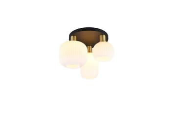 Loftlampe TRIO Diva Matmessing/hvid - Matmessing/hvid - Belysning - Lamper & indendørsbelysning - Soveværelse lampe - Taklampa sovrum