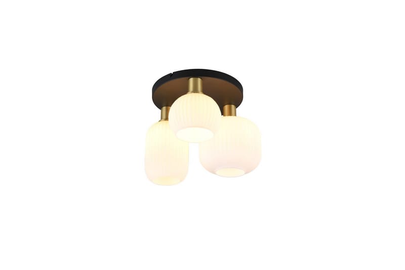 Loftlampe TRIO Diva Matmessing/hvid - Matmessing/hvid - Belysning - Lamper & indendørsbelysning - Soveværelse lampe - Taklampa sovrum