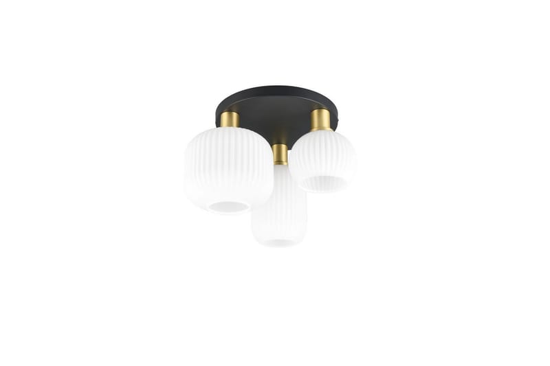 Loftlampe TRIO Diva Matmessing/hvid - Matmessing/hvid - Belysning - Lamper & indendørsbelysning - Soveværelse lampe - Taklampa sovrum
