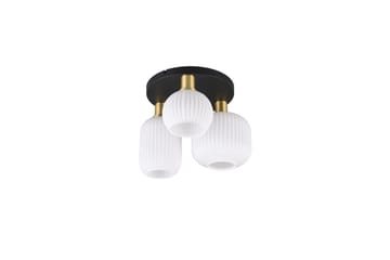 Loftlampe TRIO Diva Matmessing/hvid - Matmessing/hvid - Belysning - Lamper & indendørsbelysning - Soveværelse lampe - Taklampa sovrum