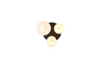 Loftlampe TRIO Diva Matmessing/hvid - Matmessing/hvid - Belysning - Lamper & indendørsbelysning - Soveværelse lampe - Taklampa sovrum
