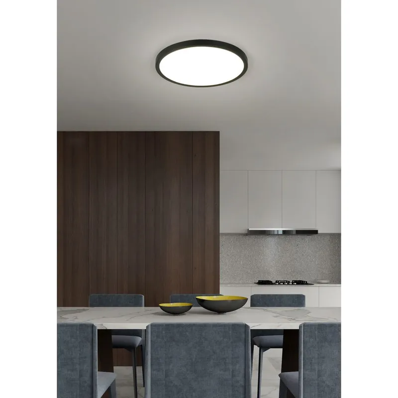 Loftlampe TRIO Draco - 40 cm, Mat sort - Belysning - Lamper & indendørsbelysning - Soveværelse lampe - Taklampa sovrum