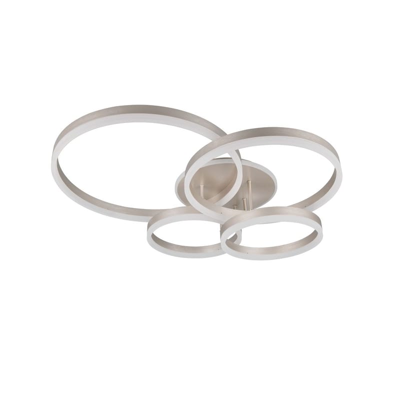 Loftlampe TRIO Drake - Børstet Stål - Belysning - Lamper & indendørsbelysning - Soveværelse lampe - Taklampa sovrum