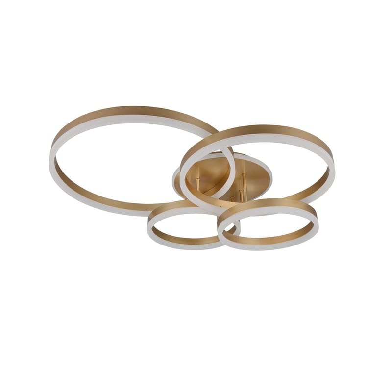 Loftlampe TRIO Drake - Guld - Belysning - Lamper & indendørsbelysning - Soveværelse lampe - Taklampa sovrum