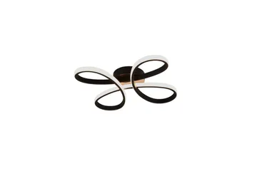 Loftlampe TRIO Fly 40 cm, Matsort - 40 cm, Matsort - Belysning - Lamper & indendørsbelysning - Soveværelse lampe - Taklampa sovrum