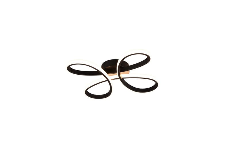 Loftlampe TRIO Fly 40 cm, Matsort - 40 cm, Matsort - Belysning - Lamper & indendørsbelysning - Soveværelse lampe - Taklampa sovrum