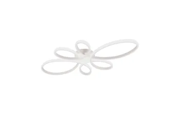 Loftlampe TRIO Fly 83 cm, Mat hvid - 83 cm, Mat hvid - Belysning - Lamper & indendørsbelysning - Soveværelse lampe - Taklampa sovrum