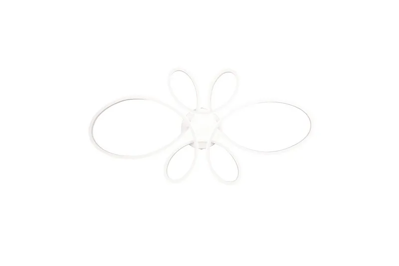 Loftlampe TRIO Fly 83 cm, Mat hvid - 83 cm, Mat hvid - Belysning - Lamper & indendørsbelysning - Soveværelse lampe - Taklampa sovrum