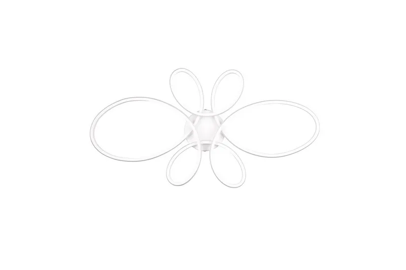 Loftlampe TRIO Fly 83 cm, Mat hvid - 83 cm, Mat hvid - Belysning - Lamper & indendørsbelysning - Soveværelse lampe - Taklampa sovrum