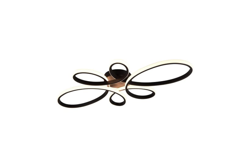 Loftlampe TRIO Fly 83 cm, Matsort, 83 cm, Matsort