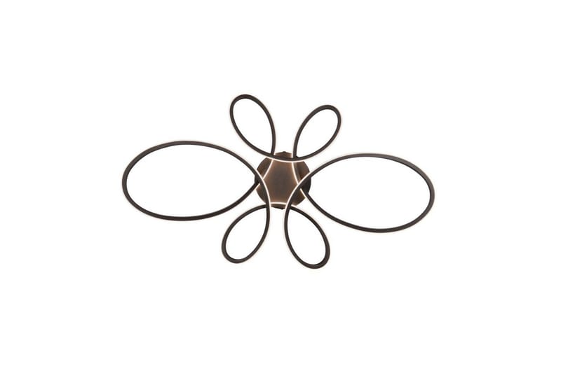 Loftlampe TRIO Fly 83 cm, Matsort - 83 cm, Matsort - Belysning - Lamper & indendørsbelysning - Soveværelse lampe - Taklampa sovrum