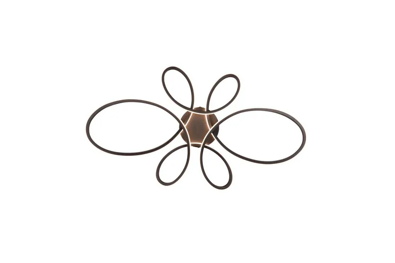 Loftlampe TRIO Fly 83 cm, Matsort - 83 cm, Matsort - Belysning - Lamper & indendørsbelysning - Soveværelse lampe - Taklampa sovrum