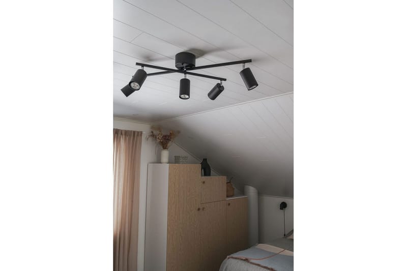 Loftlampe TRIO Marlina Matsort - Matsort - Belysning - Lamper & indendørsbelysning - Soveværelse lampe - Taklampa sovrum