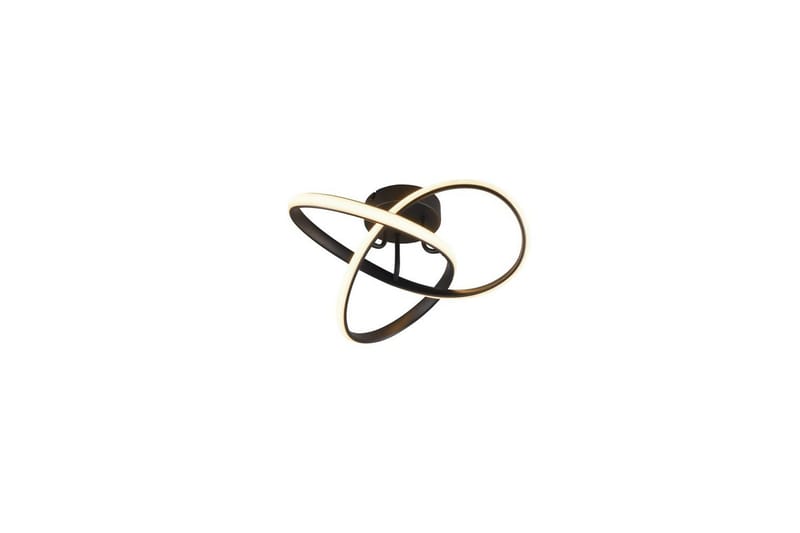 Loftlampe TRIO Meo Matsort, Matsort