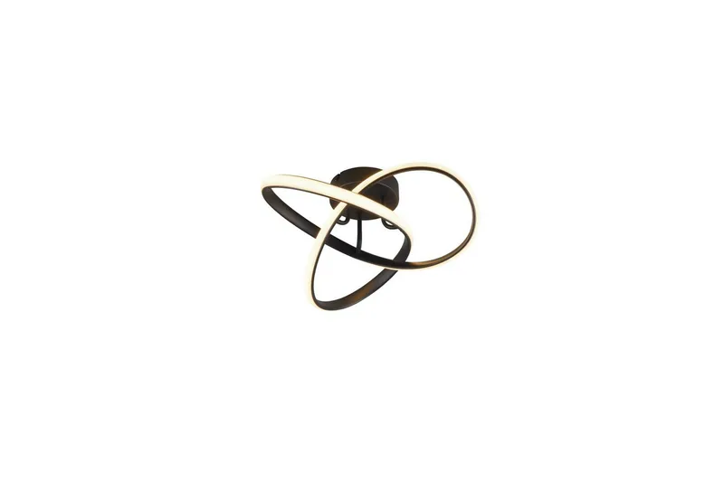 Loftlampe TRIO Meo Matsort - Matsort - Belysning - Lamper & indendørsbelysning - Soveværelse lampe - Taklampa sovrum