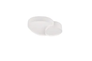Loftlampe TRIO Rise 43 cm, Mat hvid - 43 cm, Mat hvid - Belysning - Lamper & indendørsbelysning - Soveværelse lampe - Taklampa sovrum