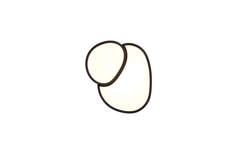 Loftlampe TRIO Rise 43 cm, Matsort - 43 cm, Matsort - Belysning - Lamper & indendørsbelysning - Soveværelse lampe - Taklampa sovrum