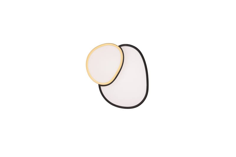 Loftlampe TRIO Rise 43 cm, Sort/guld - 43 cm, Sort/guld - Belysning - Lamper & indendørsbelysning - Soveværelse lampe - Taklampa sovrum