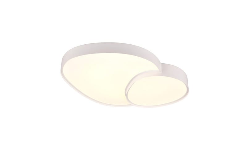 Loftlampe TRIO Rise 77 cm, Mat hvid, 77 cm, Mat hvid