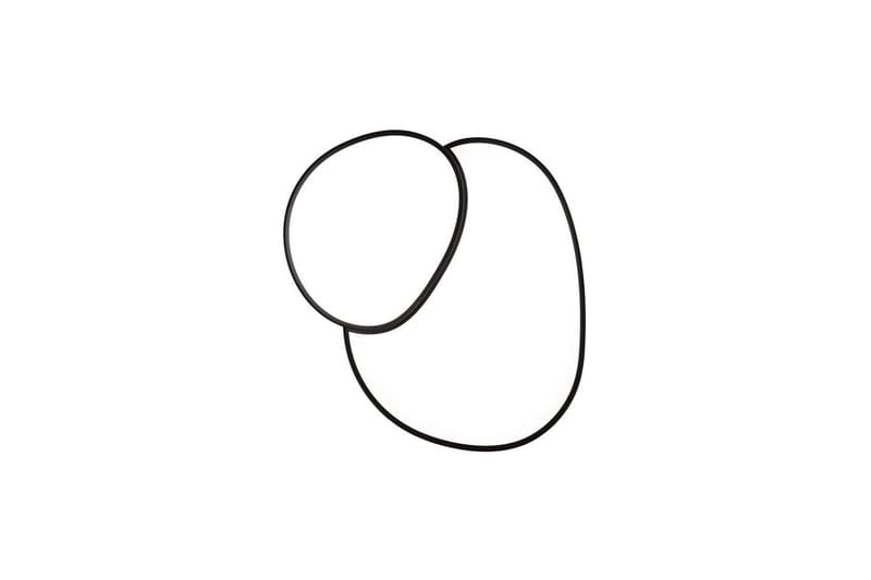 Loftlampe TRIO Rise 77 cm, Matsort - 77 cm, Matsort - Belysning - Lamper & indendørsbelysning - Soveværelse lampe - Taklampa sovrum