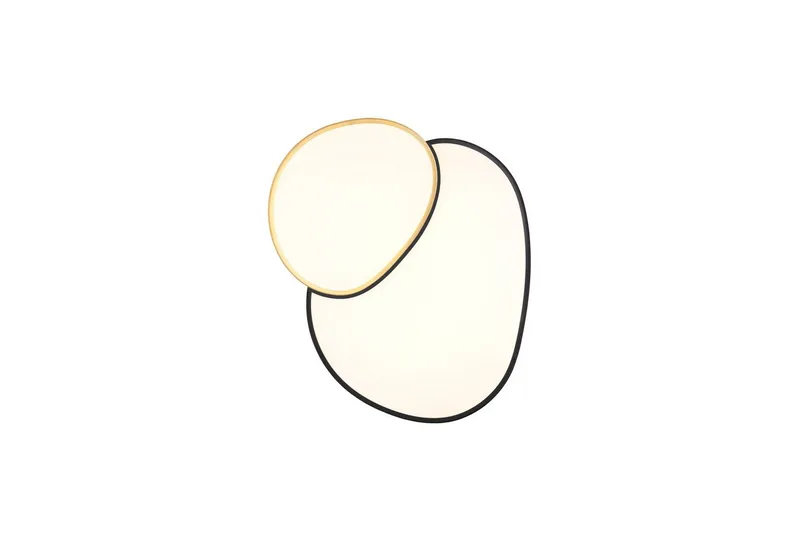 Loftlampe TRIO Rise 77 cm, Sort/guld - 77 cm, Sort/guld - Belysning - Lamper & indendørsbelysning - Soveværelse lampe - Taklampa sovrum