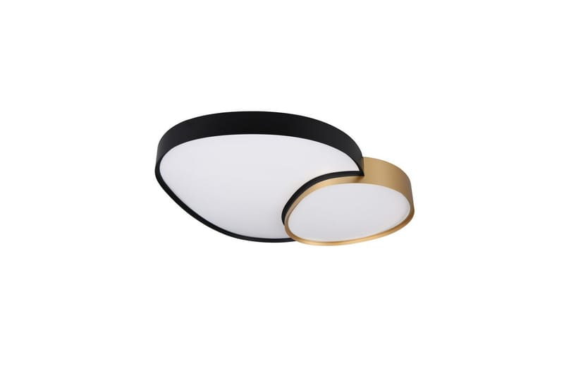 Loftlampe TRIO Rise 77 cm, Sort/guld - 77 cm, Sort/guld - Belysning - Lamper & indendørsbelysning - Soveværelse lampe - Taklampa sovrum