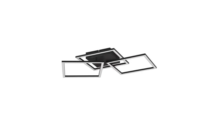 Loftlampe TRIO Trail 3-dele, Matsort - 3-dele, Matsort - Belysning - Lamper & indendørsbelysning - Soveværelse lampe - Taklampa sovrum