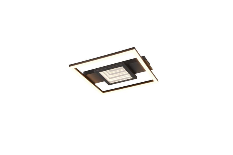Loftlampe TRIO Wheeler Firkant, Matsort - Firkant, Matsort - Belysning - Lamper & indendørsbelysning - Soveværelse lampe - Taklampa sovrum