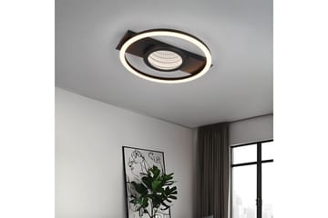 Loftlampe TRIO Wheeler Rund, Matsort - Rund, Matsort - Belysning - Lamper & indendørsbelysning - Soveværelse lampe - Taklampa sovrum