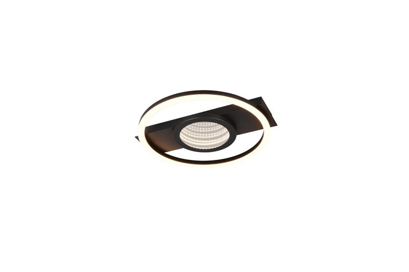 Loftlampe TRIO Wheeler Rund, Matsort - Rund, Matsort - Belysning - Lamper & indendørsbelysning - Soveværelse lampe - Taklampa sovrum