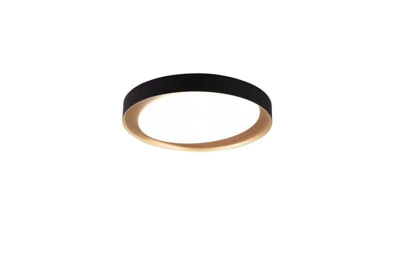 Loftlampe TRIO Zeta Sort/guld, Sort/guld