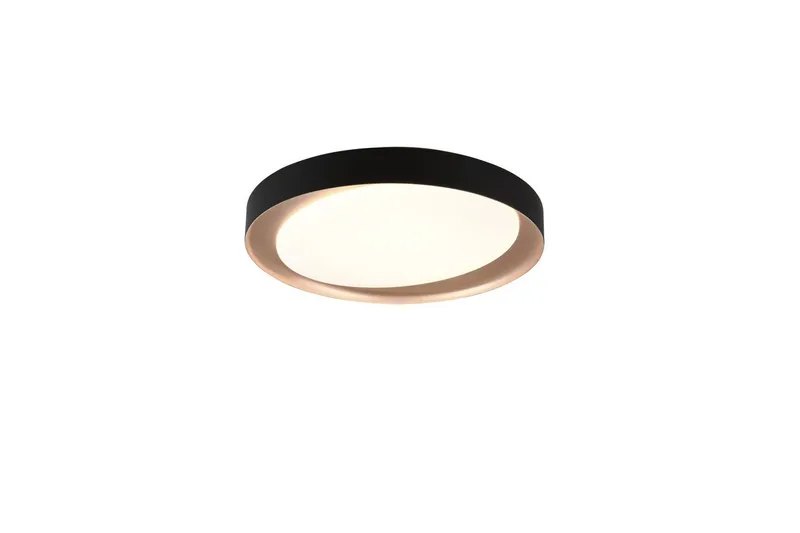 Loftlampe TRIO Zeta Sort/guld - Sort/guld - Belysning - Lamper & indendørsbelysning - Soveværelse lampe - Taklampa sovrum