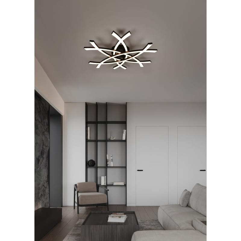 Loftlampe TRIO Pollock - 62x59 cm - Belysning - Lamper & indendørsbelysning - Soveværelse lampe - Taklampa sovrum