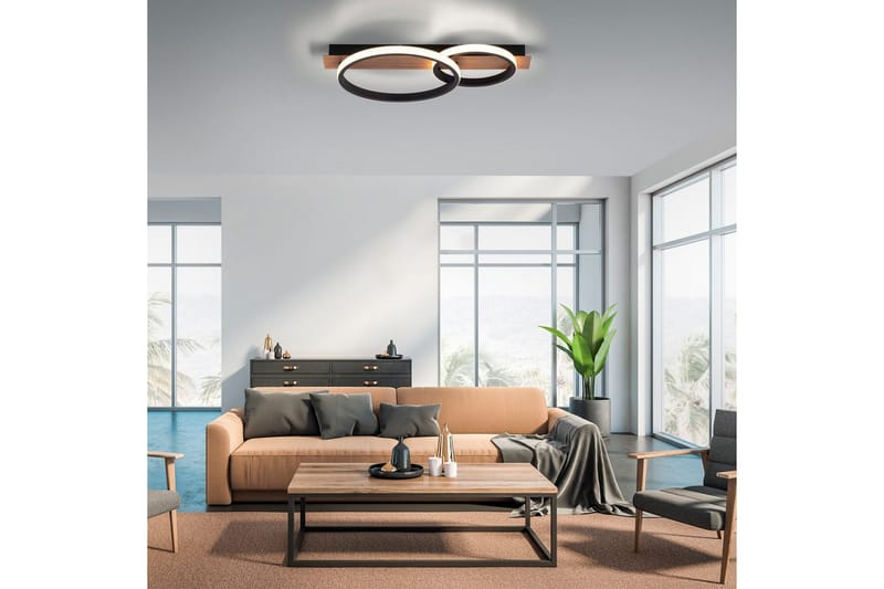 Loftlampe Trooper - 30x8x53 cm - Belysning - Lamper & indendørsbelysning - Soveværelse lampe - Taklampa sovrum