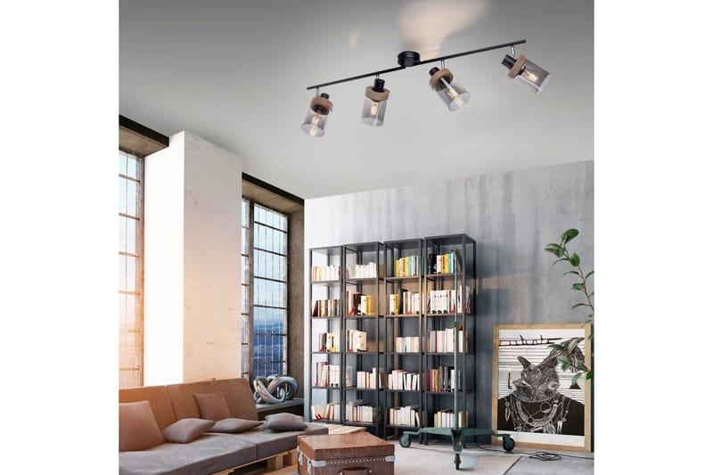 Loftlampe Pasqual - 110x25x114 cm - Belysning - Lamper & indendørsbelysning - Soveværelse lampe - Taklampa sovrum