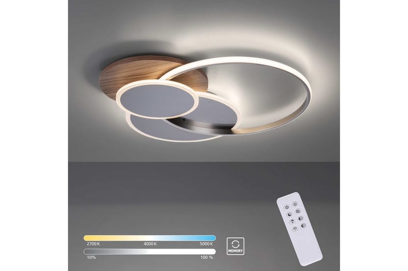 Loftlampe Palma - 62,5x7x65 cm - Belysning - Lamper & indendørsbelysning - Soveværelse lampe - Taklampa sovrum