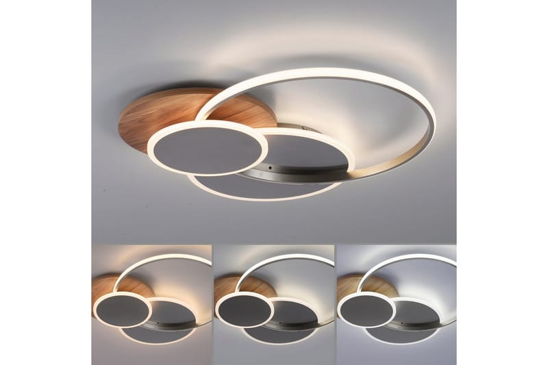 Loftlampe Palma - 62,5x7x65 cm - Belysning - Lamper & indendørsbelysning - Soveværelse lampe - Taklampa sovrum