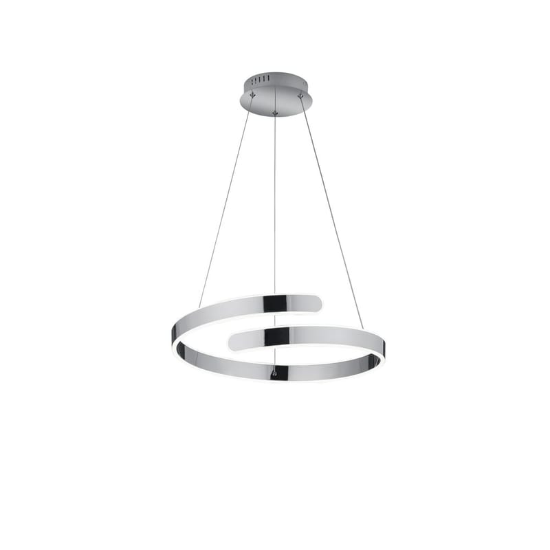 Loftlampe Parma, Krom