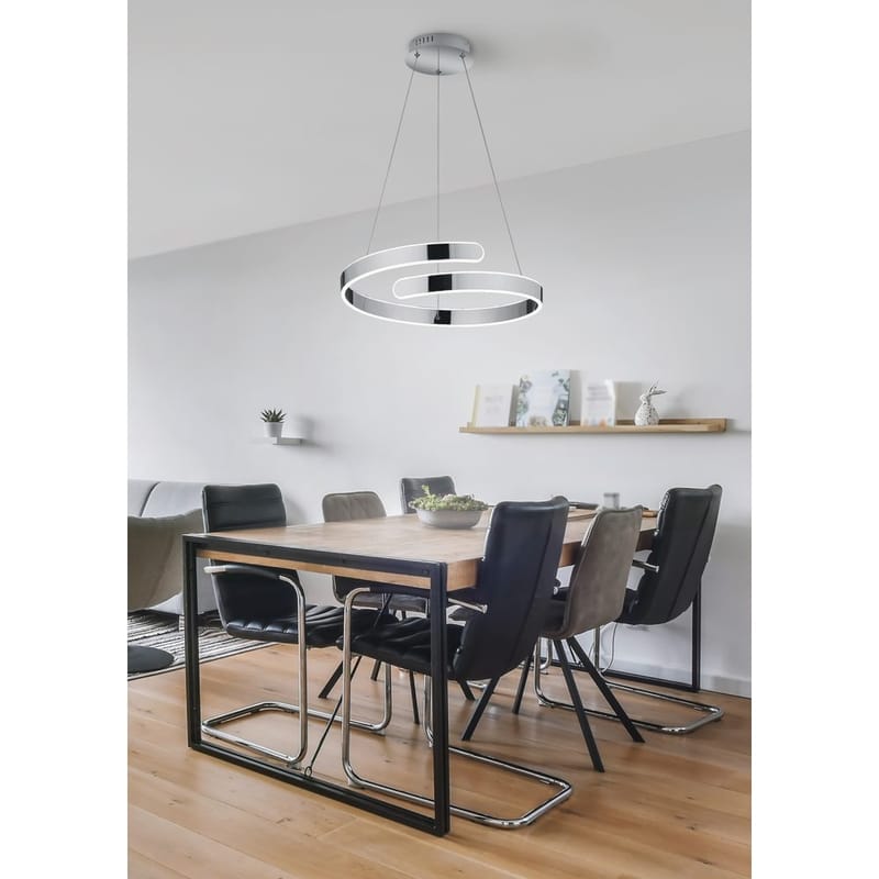 Loftlampe Parma - Krom - Belysning - Lamper & indendørsbelysning - Soveværelse lampe - Taklampa sovrum
