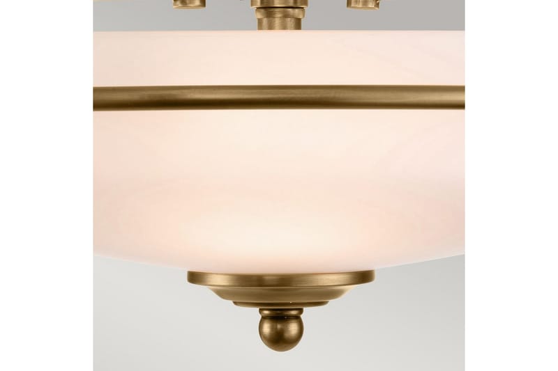 Loftmontering Quoizel Griffin Oplukket Messing - Oplukket Messing - Belysning - Lamper & indendørsbelysning - Soveværelse lampe - Taklampa sovrum