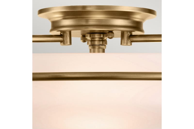 Loftmontering Quoizel Griffin Oplukket Messing - Oplukket Messing - Belysning - Lamper & indendørsbelysning - Soveværelse lampe - Taklampa sovrum