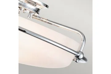 Loftmontering Quoizel Griffin Poleret Krom - Poleret Krom - Belysning - Lamper & indendørsbelysning - Soveværelse lampe - Taklampa sovrum